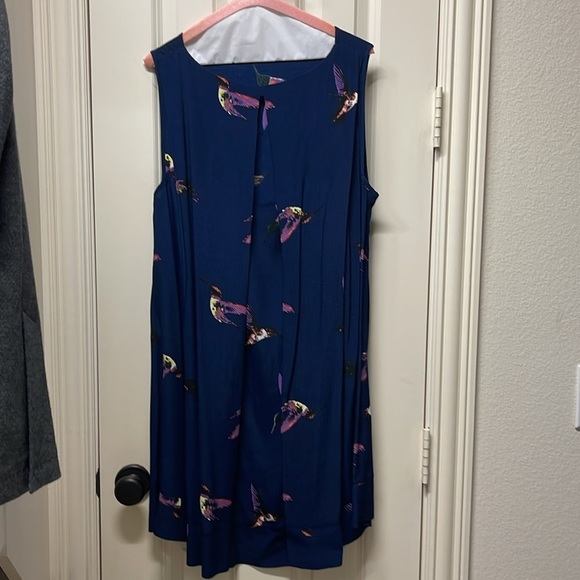 Beautiful open back swing dress from Anthro - Picture 2 of 5